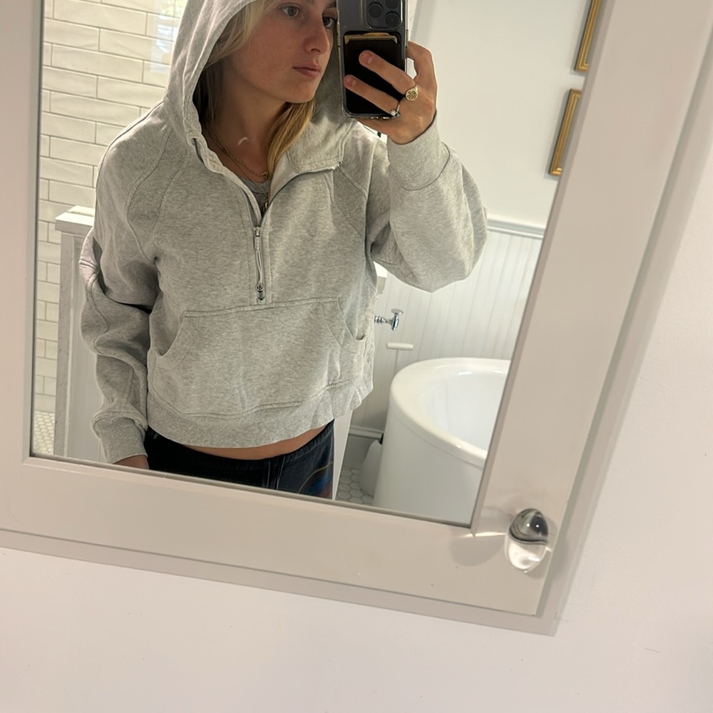 Lululemon half zip scuba
